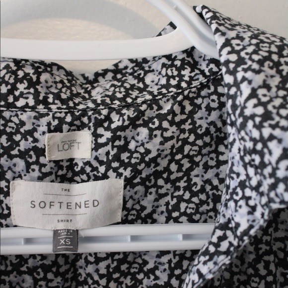 LOFT Floral Boxy Blouse - Picture 4 of 4